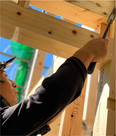 職人の仕事の様子