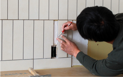 職人の仕事の様子