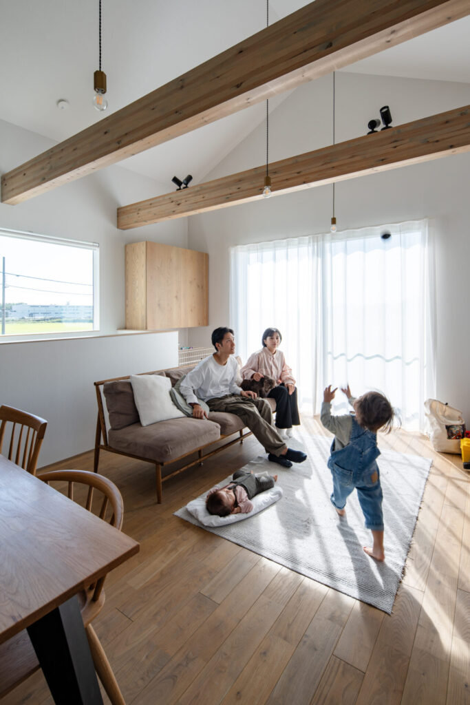 景色と暮らすガレージハウス